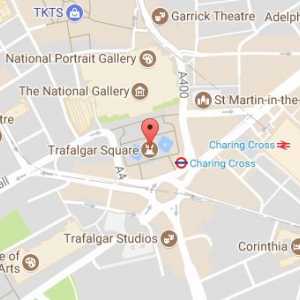Gdje se nalazi Trafalgar Square u Londonu?