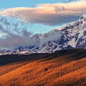 Gdje su Zlatne planine Altai? Fotografija Zlatnih planina Altaj