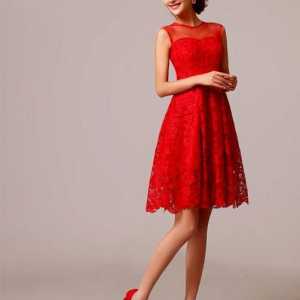 Gdje je crvena haljina? S tim što kombinira crvenu haljinu: najbolje ideje, preporuke i povratne…
