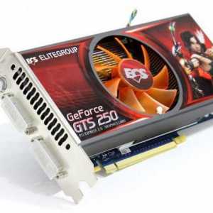 GeForce GTS 250: značajke grafičke kartice