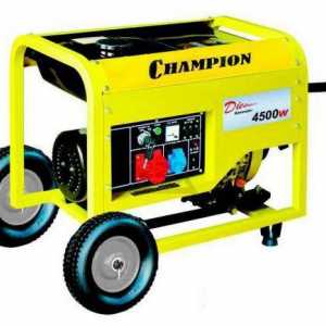 Generatori `Champion`: recenzije, karakteristike. Prvak generatora benzina