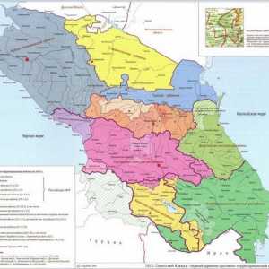 Zemljopisni položaj Sjevernog Kavkaza i njegovih značajki
