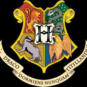 Hogwarts grb na fakultetima (fotografija)