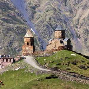 Crkva Gergets: opis gruzijskih znamenitosti