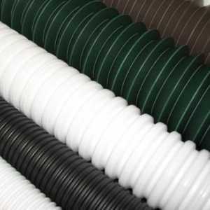 Valovite PVC cijevi: opis i svrha