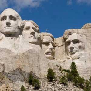 Mount Rushmore. Predsjednici na Mount Rushmoreu