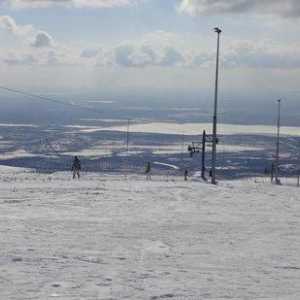 Planinska skijališta na području Murmanskog. Odmorite se zimi