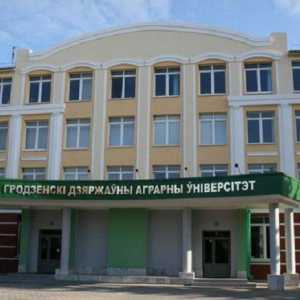 Državni agronomski sveučilište Grodno: fakulteti, specijaliteti, donošenje bodova, svjedočanstva