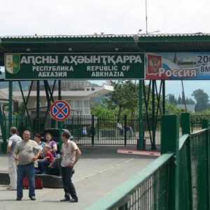 Granica između Rusije i Abhazije: opis, obilježja prijelaza i dokumenata
