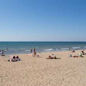 Dobra plaža, Krim. Turistička naselja u Krim s pješčanim plažama. Najbolje pješčane plaže u Krim