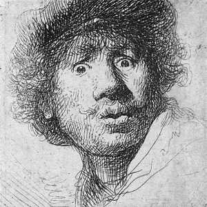 Umjetnik Rembrandt. "Autoportret" kao povijest životnog puta