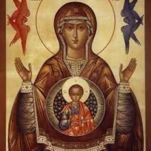Ikone Djevice. Ikona `Nježnost` Blažene Djevice. Čudotvorne ikone