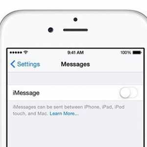 IMessage kako omogućiti na iPhoneu 5?