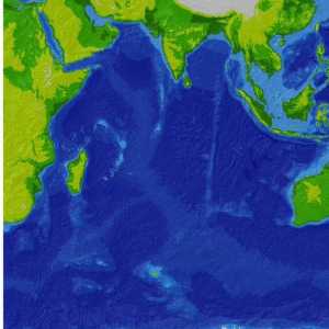 Индийский океан: глубина океана. Дно Индийского океана. Температура и рельеф Индийского океана