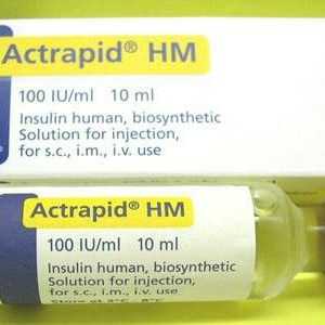 Inzulin `Actrapid`: opis pripravka i sastava