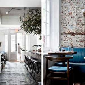 Interijer restorana: fotografije, stilovi