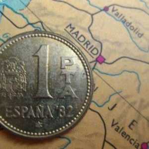 Španjolska valuta: od stvarnog do eura. Kovanice Španjolske