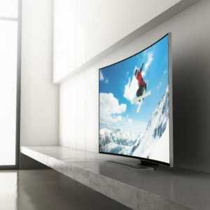Zakrivljeni televizori `Samsung`: značajke, opis, recenzije