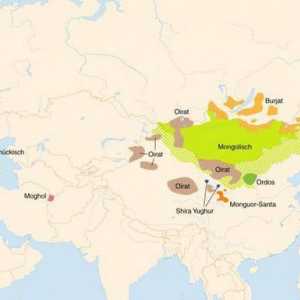 Mongolski: karakteristični, značajke, riječi
