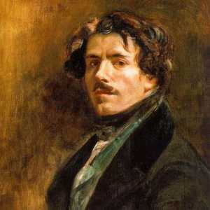 Eugene Delacroix, slike, biografija