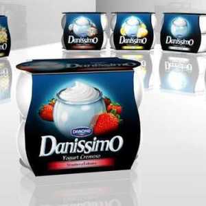 Jogurt "Danissimo": vrste, recenzije