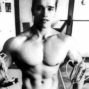 Young Arnold Schwarzenegger u dobi od 16 godina: visina, težina i ostali fizički parametri