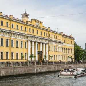 Palača Yusupov na Moika u St. Petersburgu