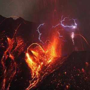 Što vulkanska erupcija zamišlja?