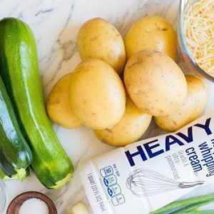 Tikvice s krumpirom, pečene u pećnici: najbolji recepti