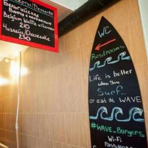 Cafe Wave Burgers u St. Petersburgu: izbornik, isporuka, adrese, recenzije