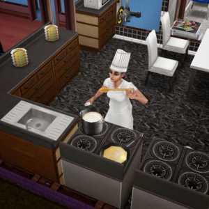 Как испечь булочки в Sims Freeplay?