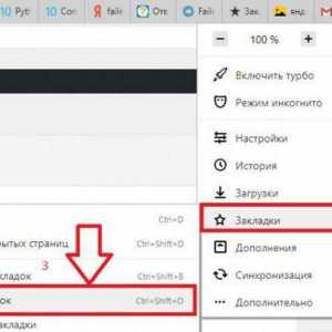 Kako izvesti oznake iz Yandex.Browser: upute