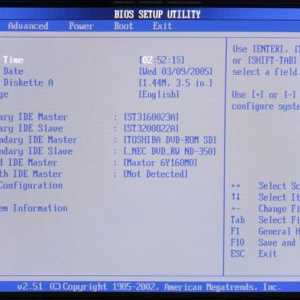 Kako uključiti BIOS i pregledati osnovne postavke i postavke u sustavu Windows 7