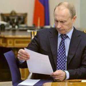Kako napisati pismo Putinu putem Interneta? Žalba predsjedniku