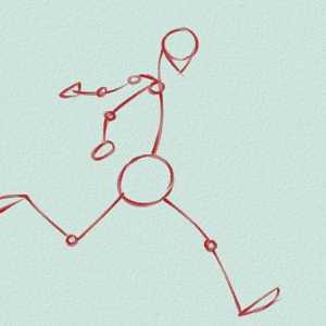 Kako crtati nogometaš u igri