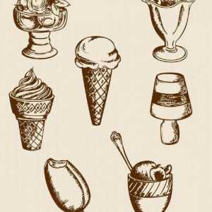 Kako crtati sladoled u staklu