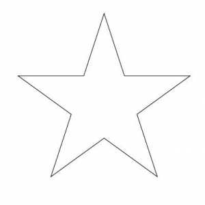 Как нарисовать звезду с помощью линейки быстро?