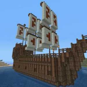 Как построить корабль в `Майнкрафте` и заставить его плыть?