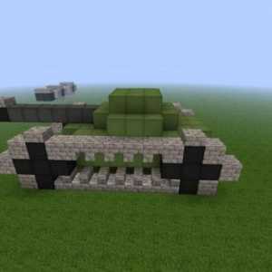 Kako izgraditi tenk u `Maincraft` koristeći mod
