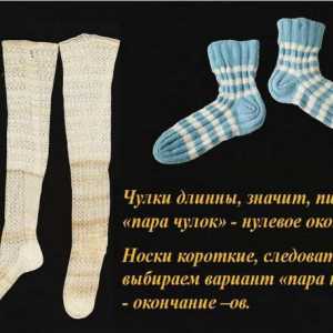 Kako točno pisati: čarape ili čarape?