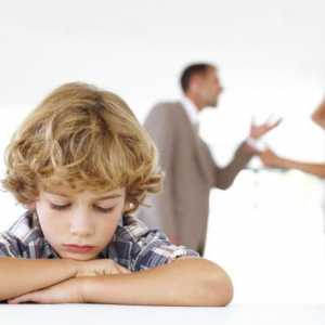 Kako je postupak razvoda u prisustvu maloljetne djece