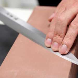 Kako pravilno izoštriti noževe kod kuće?