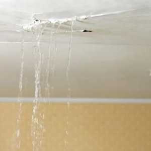 Kako samostalno ispuštati vodu iz stropne stjenke