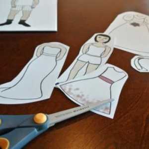Kako napraviti lutku iz papira: nekoliko ideja