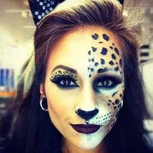 Kako napraviti mačka make-up za Halloween? Šminke mačaka za djecu