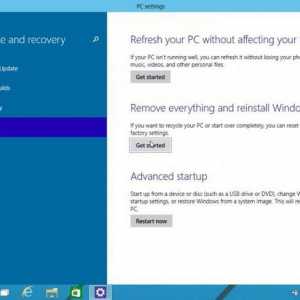 Kako vratiti sustav Windows 10: metode i upute