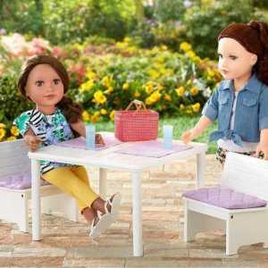 Kako napraviti stol za lutke vlastite ruke? Zanimljive ideje s opisom