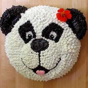 Kako napraviti kolač `Panda` sa svojim rukama od kreme?