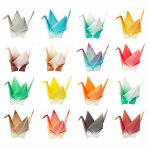 Kako presavijati papir iz ptice origami