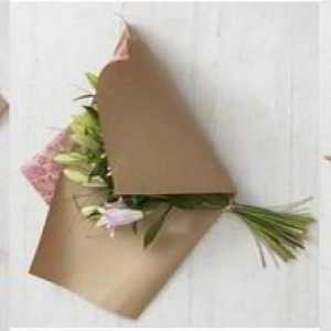 Kako pakirati cvijeće u kraft papiru: detaljne upute i najbolje ideje